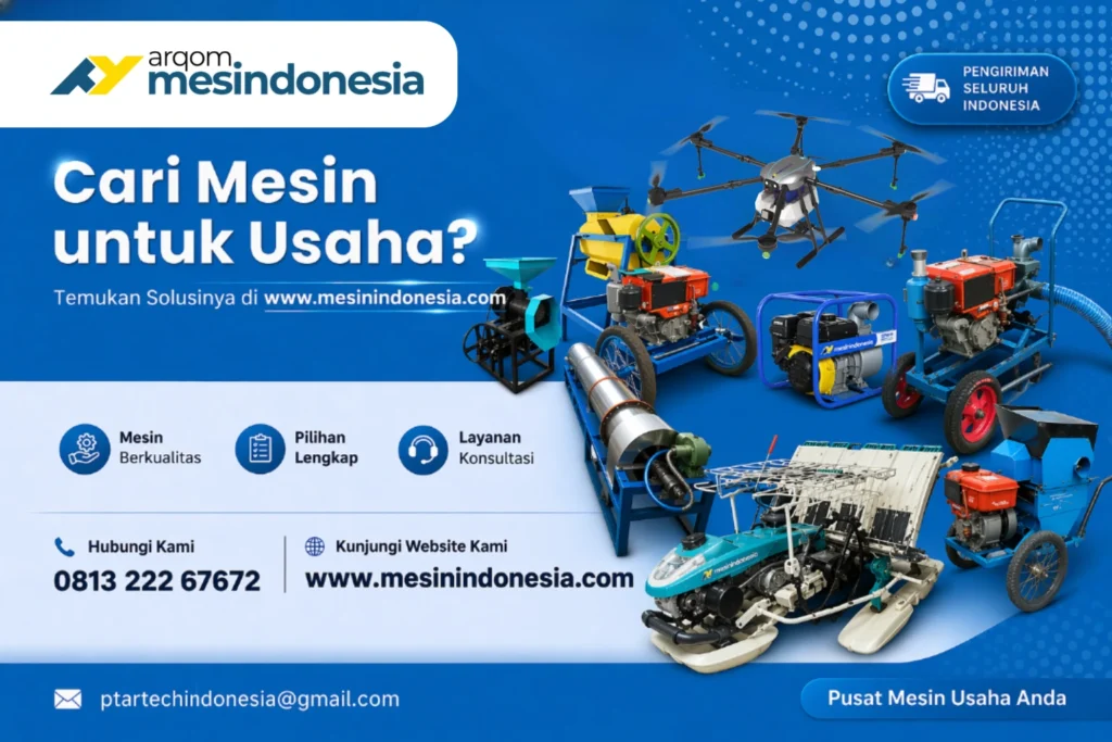Poster Mesin Indonesia